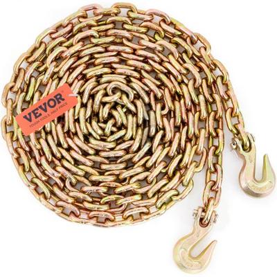 Heavy Duty Transport Binder Chain With Grab Hooks High Lbs Load Limit Heavy Duty Transport Binder Chain With Grab Hooks High Lbs Load Limit