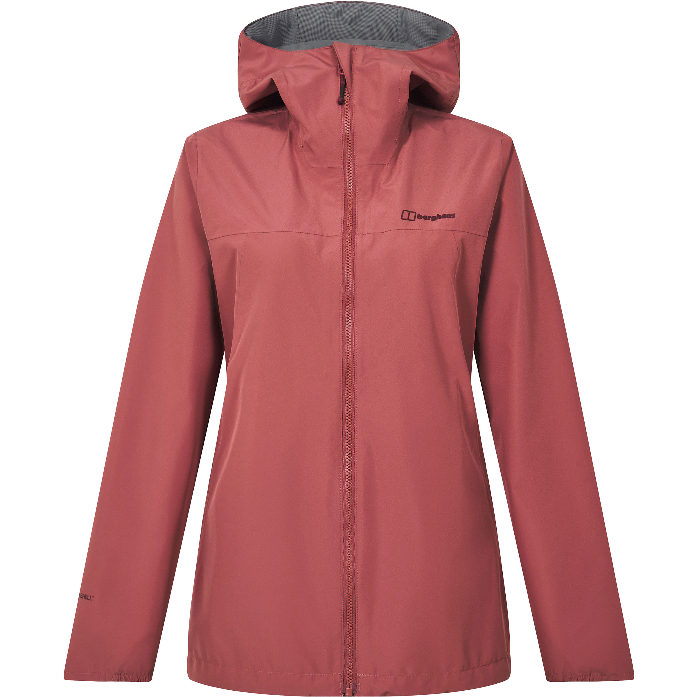 Berghaus Deluge Pro 3.0 Damen Regenjacke rot Größe XS Trekking Elastisch Wasserabweisend