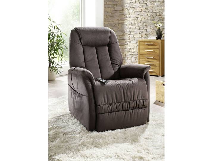 TV-Sessel mit Motor und Aufstehhilfe, Braun