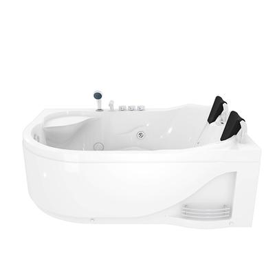 AcquaVapore Whirlpool Topausstattung Pool Badewanne Eckwanne Wanne W23H-L 182x120cm