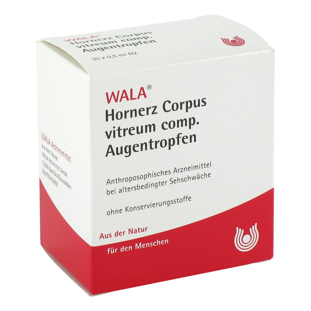 WALA Heilmittel GmbH Hornerz/ Corpus Vitreum Comp. Augentropfen 01448197