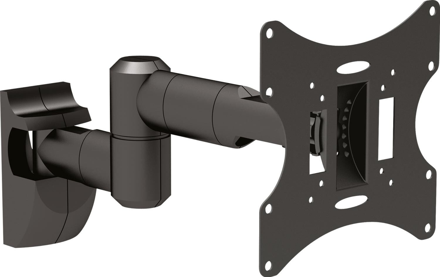 Schwaiger WAH Wandbeugel voor 23 tot 42 inch TFT-schermen, 3 gewrichten, zwart, max. 30 kg