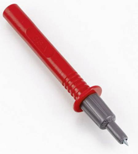 HT Instruments 404-IECR Bananenstecker 1003030 Bananenbuchse, Buchse 4 mm, Steckanschluss 4mm CAT III 1000 V, CAT IV 600V Rot 1St.