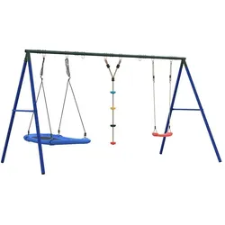 vidaXL Fadenos (Schaukelsitz + Scheiben-Schaukel + Nestschaukel)