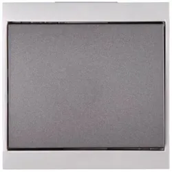 Kopp 621315080 Taster ohne Beleuchtung 10AX 250V Malta anthrazit-silber