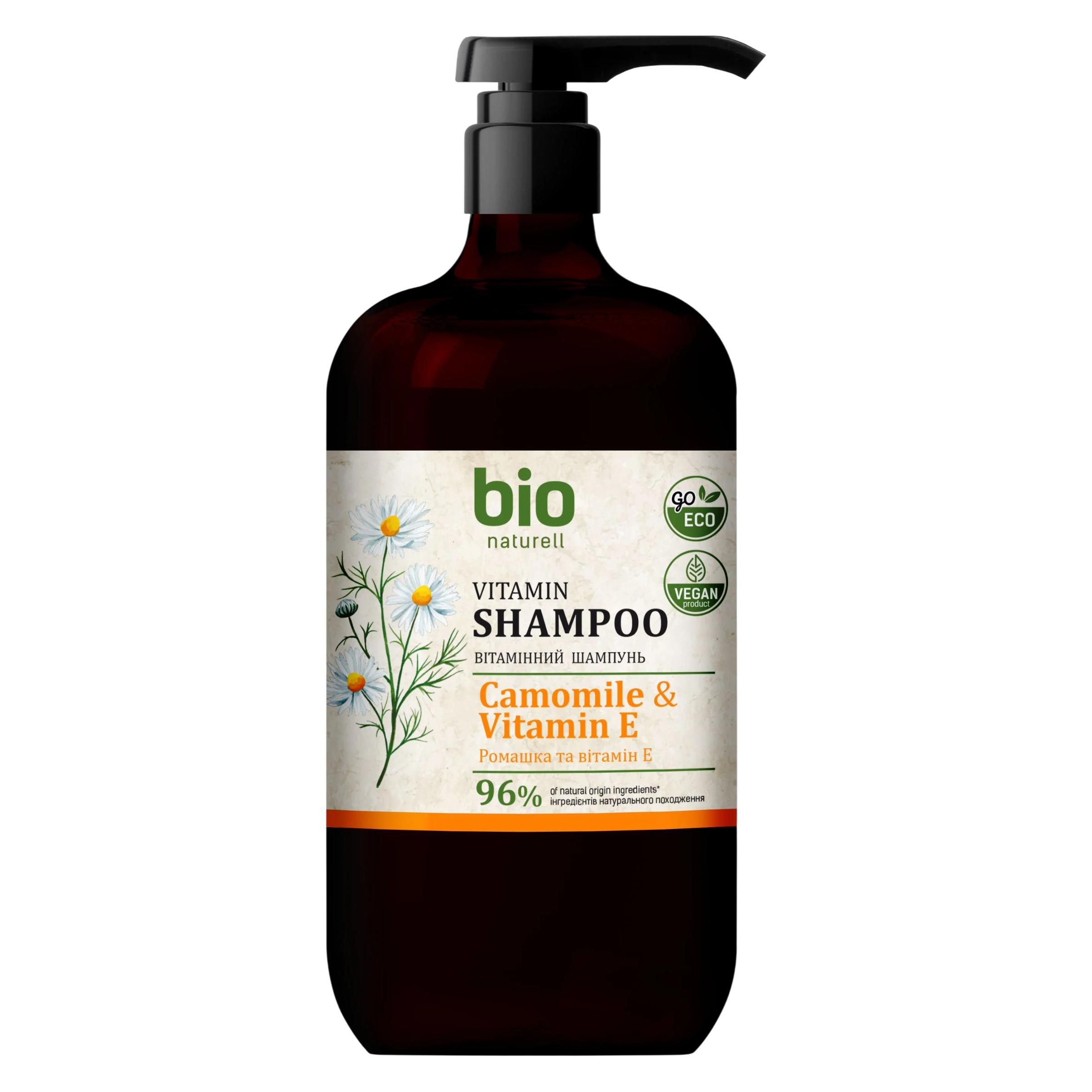 NoName Bio Naturell* Bio Naturell* Camomile & Vitamin E Hair Shampoo Nourishing 946 ml Unisex (Läuse Shampoo, 946 ml) (69493833)