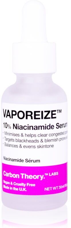 Rio Carbon Theory Vaporeize 10% Niacinamide Serum facial serum with niacinamide and zinc 30 ml