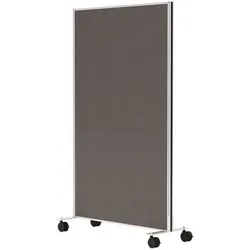 OTTO Office Stellwand »Hamburg« mit Rollen 80/180 cm grau, 80x180x4 cm