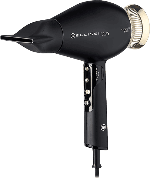 Secador - Bellissima Creativity 4 You, Accesorios, 2 Velocidades, 3 Temperaturas