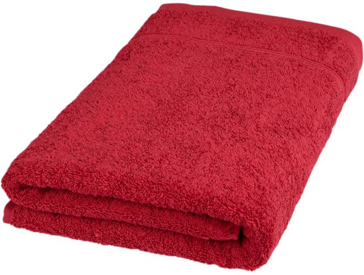 Badetuch ROSS Rubin , rot (vino), B:70cm L:140cm, Frottier, Baumwolle, Handtücher, Badetuch, 100% Baumwolle