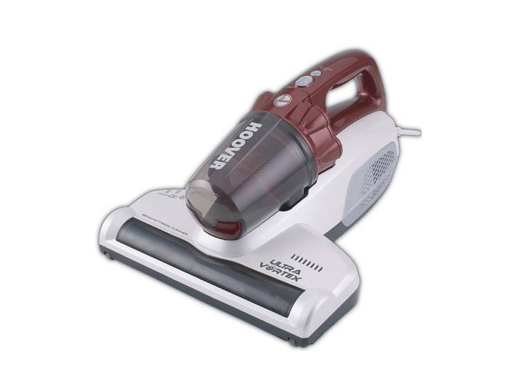 HOOVER Matratzenreinigungsgerät MBC 500 UV 11 , rot (weiß, rot), B:26,5cm H:18,5cm, Mehrzwecksauger, Matratzenreinigungsgerät