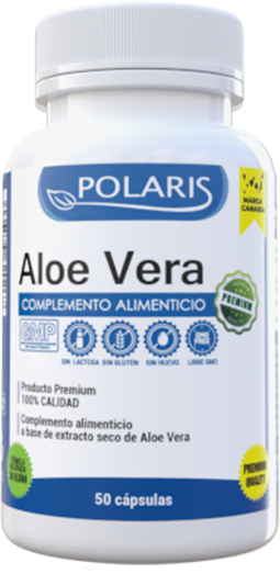 Polaris Aloe Vera 500 mg 50 Capsules