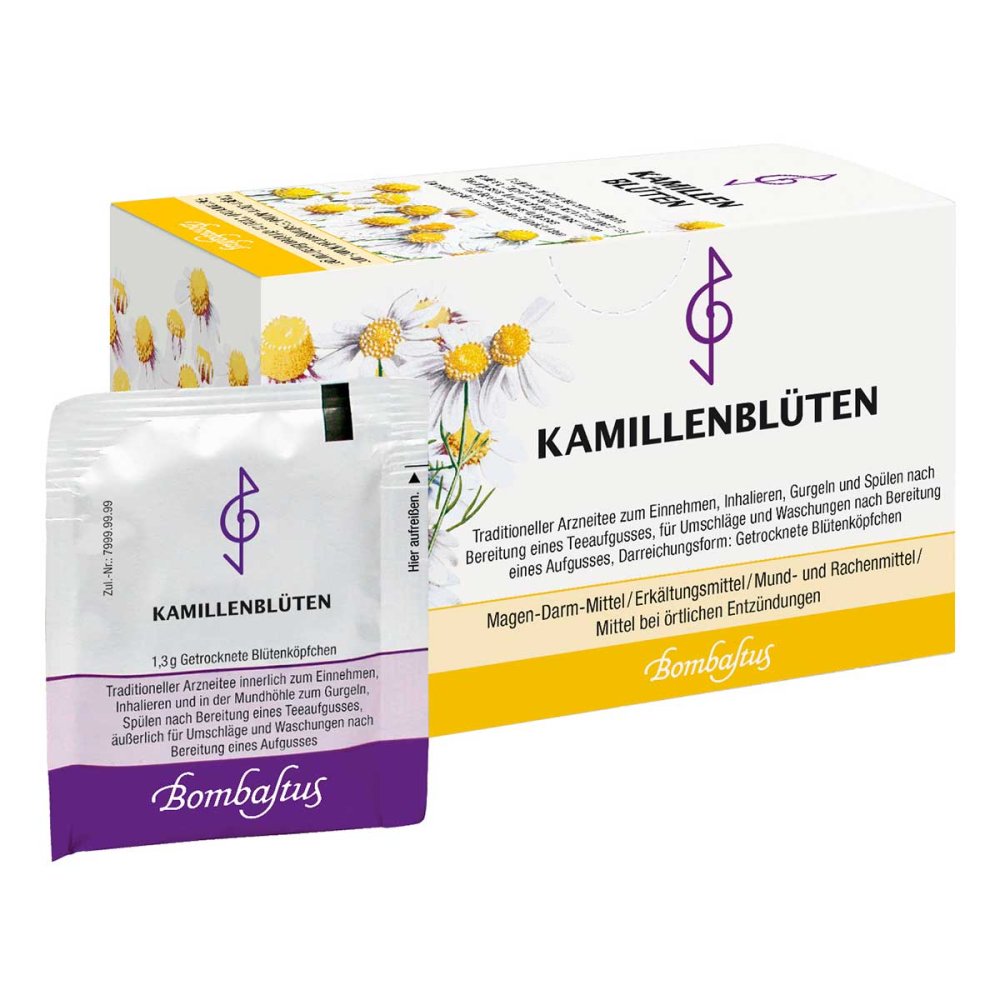 Bombastus-Werke AG KAMILLENBLÜTEN BOMBASTUS 04856494