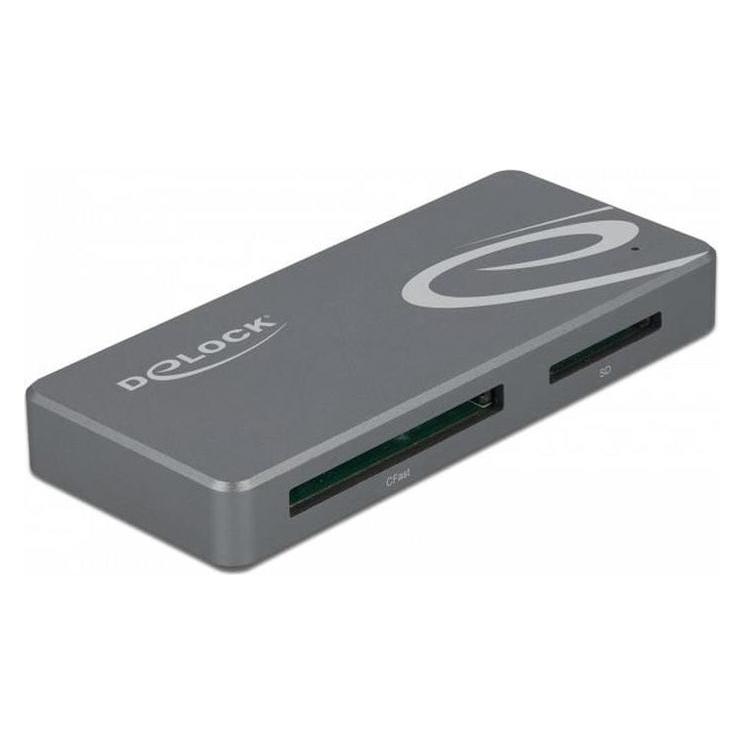 Delock Card Reader Extern 91754 USB-A/C für CF und SD (USB) (91754)