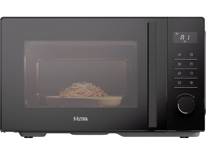 ETNA SMV825 Solo Magnetron – Vrijstaand – 25 liter – 900 watt – 5 standen – 8 automatische programma’s – Zwart