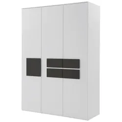 Röhr Kleiderschrank Clip 151 x 215 cm Dekor Weiß