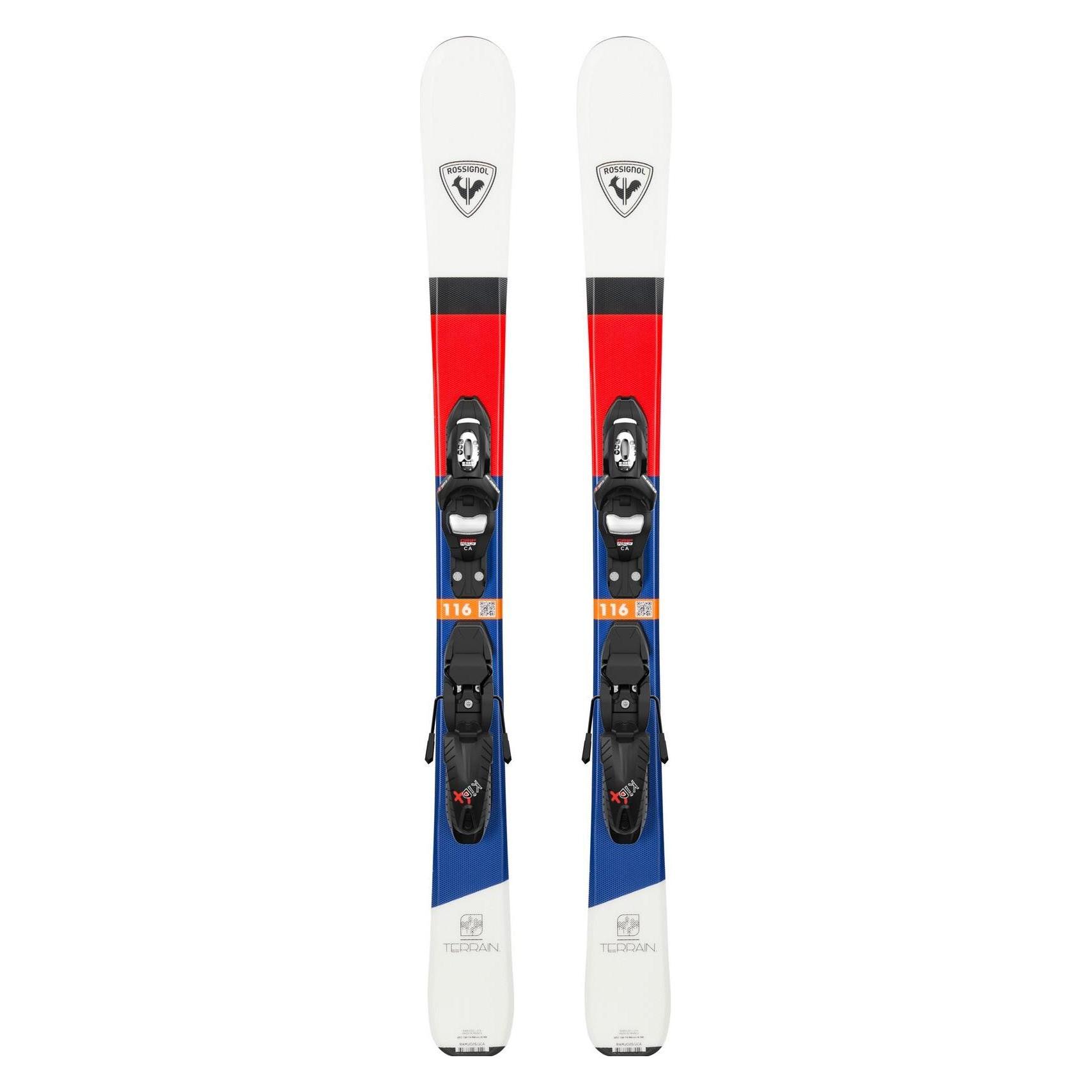Rossignol TERRAIN Ski + LOOK KID44 Bindung (104 cm, Mit Bindung) (54704200)