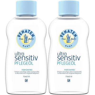 Penaten Ultra sensitiv Pflegeöl 2x 2x200 ml Öl