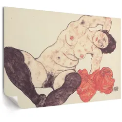 POSTER - 59x42 cm (A2) - Egon Schiele - Weiblicher Akt