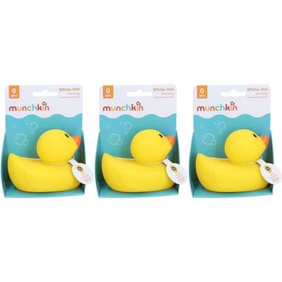 Munchkin White Hot Badeente m Wärme-Anzeige x3 3x1 St Thermometer