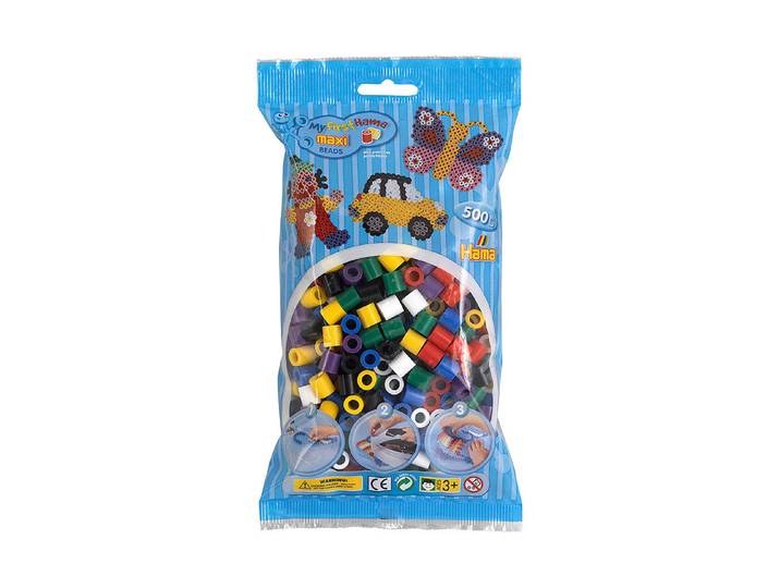 Hama Bügelperlen Vollton 500 Stück