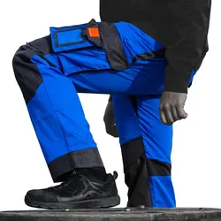 Bund- Arbeitshose 245 g/m2 Größe 54 für Elektriker Doktorvolt DV-2117-SD-B550-54