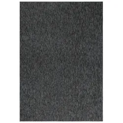 Teppich Flur Einfarbig Pflegeleicht Waschbar Strapazierfähig Wohnzimmer Schlafzimmer Anthrazit 280x370 cm – AMMER von Kadima Design