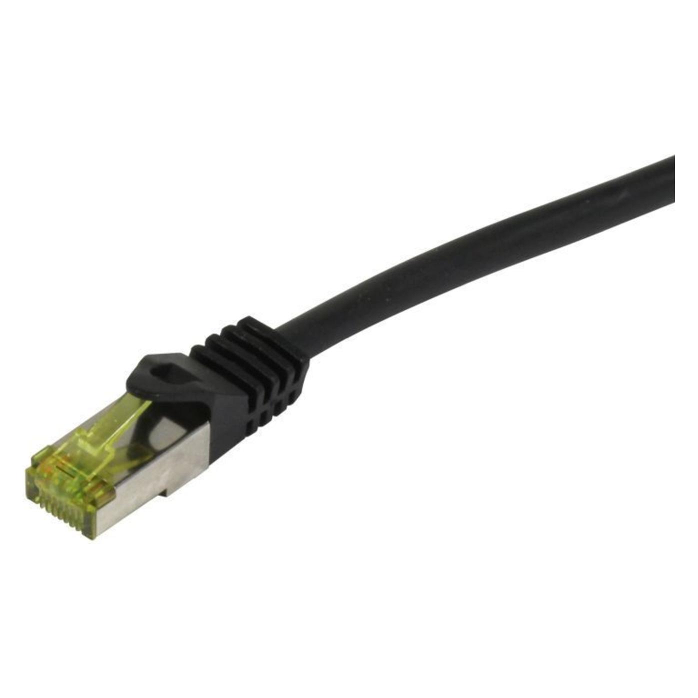 Synergy 21 Synergy Patchkabel RJ45, CAT6A 500Mhz, 7.5m, schwarz, S-STP(S/FTP), PUR Indoor/Outdoor/Indu (UV/Wate (CAT6a, 7.50 m) (S216837V2)