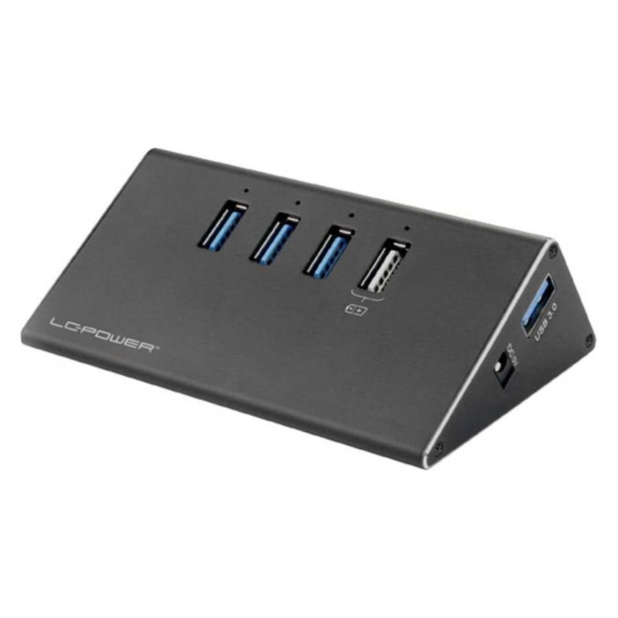 LC-Power LC-HUB-ALU-2B (USB-A, 4 Ports) (LC-HUB-ALU-2B-4)