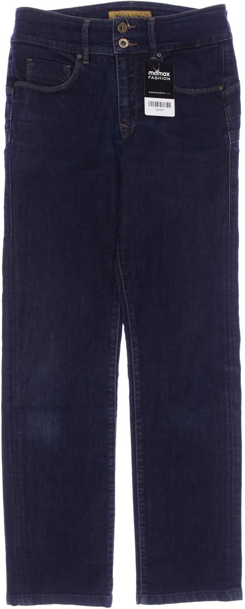 Salsa Damen Jeans, Marineblau, Gr. W28, Baumwolle / Elasthan / Synthetik - Second Hand