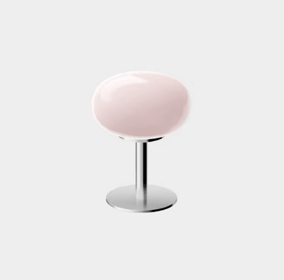 Inspire Picks Macaron Glass Table Lamp With Trichromatic Dimming pink C usb