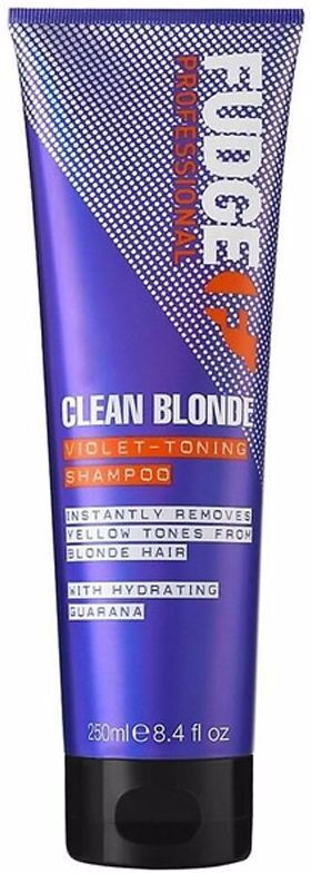 Fudge Professional Clean Blonde violet toning shampoo 250 ml