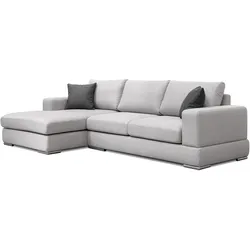 ECKSOFA OTTO 4-Sitzer, hellgrau