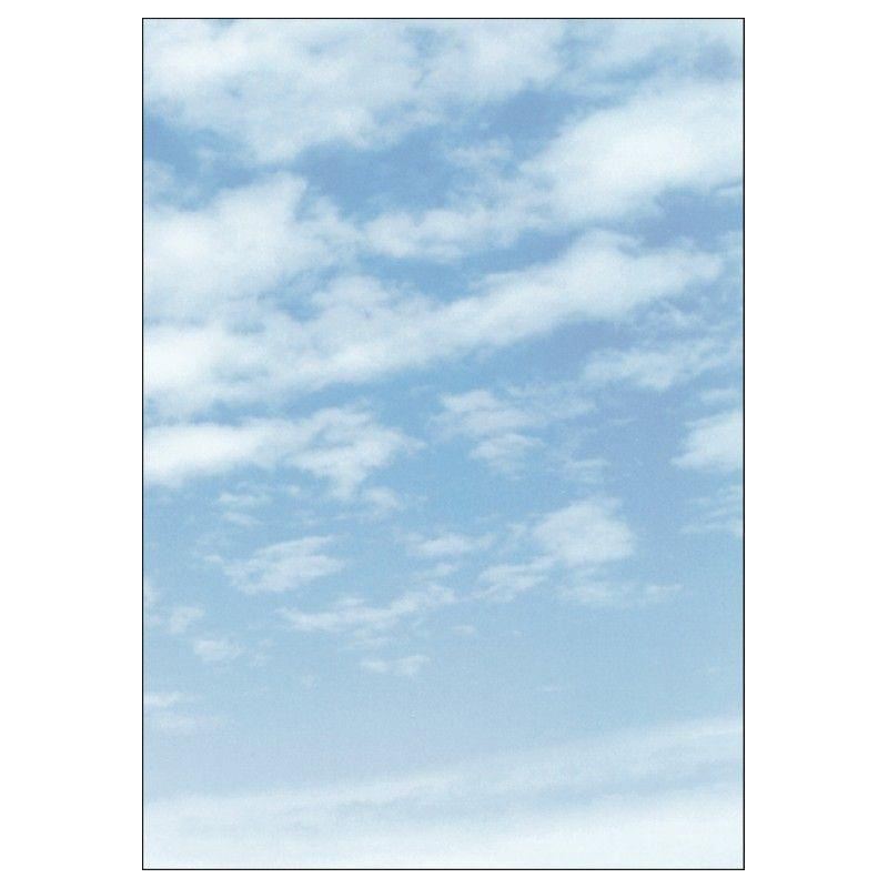 SIGEL Motivpapier Clouds Motiv DIN A4 90 g/qm 100 Blatt