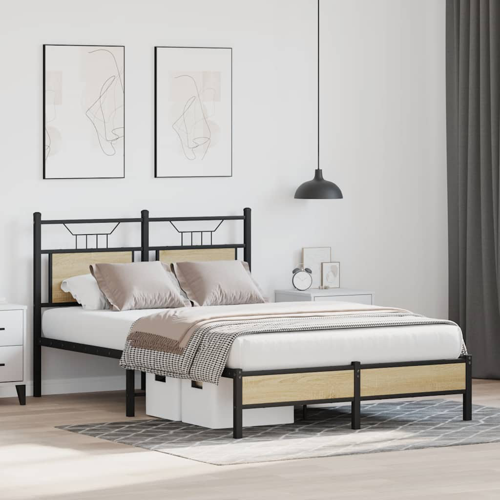 Borough Wharf Bed Frame Sonoma Oak 120 x 200cm