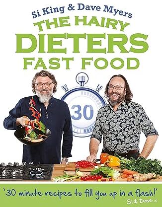 Weidenfeld & Nicolson The Hairy Dieters: Fast Food by Hairy Bikers - Paperback Cookbook - Quick, Low-Cal Recipes Ready in 30 Minutes for Healthy Family Meals