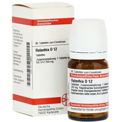 Ratanhia D 12 Tabletten 80 St