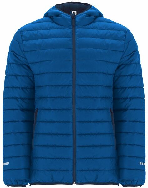 Parka de sport matelassée personnalisable avec capuche Norway Sport M Bleu royal/Bleu marine