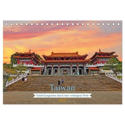 Taiwan – Entdeckungsreise durch eine verborgene Perle (Tischkalender 2027 DIN A5 quer), CALVENDO Monatskalender