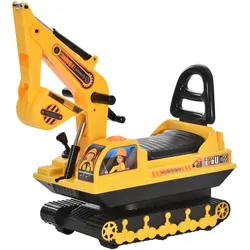 KINDER Sitzbagger Sandbagger für Kinder mit Schaufel, Hupe für 1,5-4 Jahre