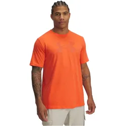 UNDER ARMOUR Reflective Big Logo T-Shirt Herren 847 - fire/rich orange S