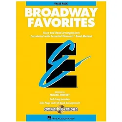 Essential Elements Broadway Favorites: Value Pack (37 Part Books with Conductor Score and CD), Fachbücher