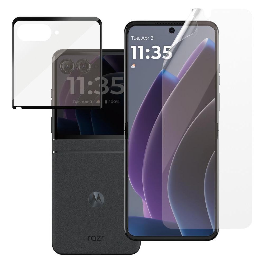PanzerGlass 2-in-1-Schutzkombination (Motorola Razr 50) (6593)