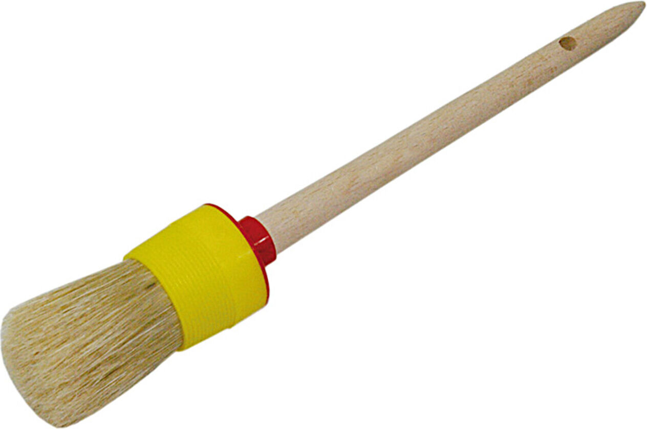 FRIESS-TECHNO-PROFI Ringpinsel Größe 6 helle Chinaborste Kunststoffstiel Kunststofffassung (F8900506)