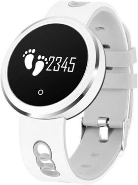 Inspired Deals Q7 Smart Fitness Tracker Bluetooth Smart Bracelet With Heart Rate Monitor For Android And IOS white