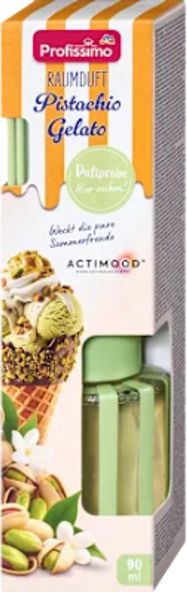 Profissimo Zomer Geurstokjes Pistachio Gelato 90ml