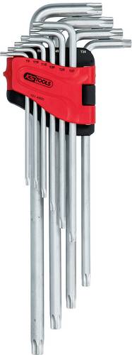 KS Tools TX Winkelschraubendreher-Set TB 8,TB 10,TB 15,TB 20,TB 25,TB 27,TB 30,TB 40,TB 45,TB 50 10teilig