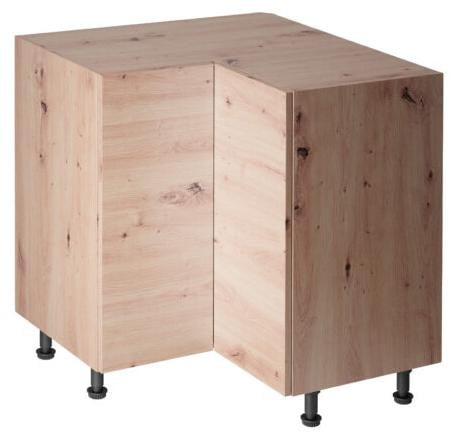 Houten hoekkast voor in de keuken, AEA hoekonderkast