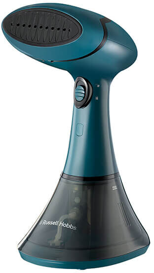 Russell Hobbs Linencare Steam Genie Handheld Garment Steamer Green