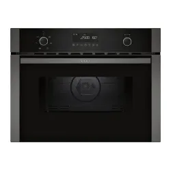 C1AMG84G1 Einbau Mikrowelle mit Heißluft 45cm 900W EasyClean LCD-Display